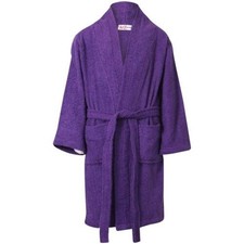 A2Z 4 Kids Peignoir En Éponge En Coton Violet Robe De Bain Pour Filles 5-13 Ans