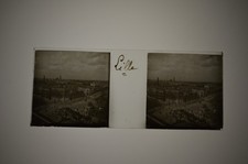 Lille  "vue panoramique" - plaque de verre positif stéréo