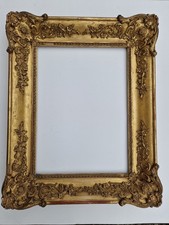 Cadre ancien XIX doré bois