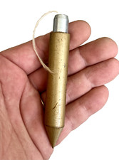 antique fil à plomb - outil en acier longiforne  132 gr