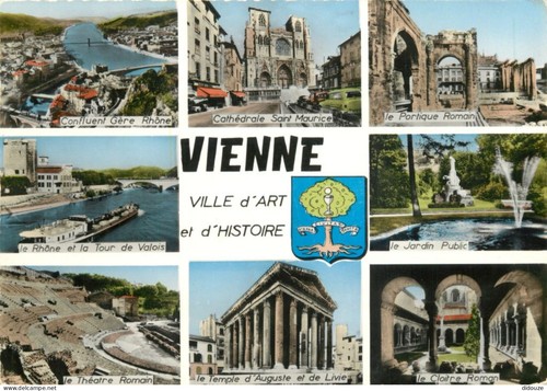 Postcard vienna on the - 38,