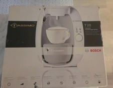 Bosch Tassimo T20 Automatic Hot Beverage System Coffee Maker Tea Latte White