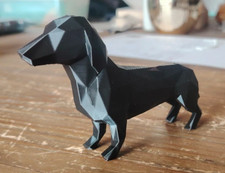 Figurine Chien teckel 12cm de