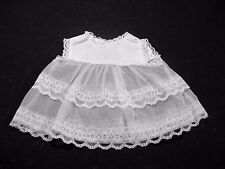 RARE ALL LACE WHITE DOLL TUNIC OR DRESS - BID PRICE