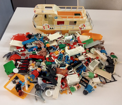 Lot anciens playmobil - 1970's, /