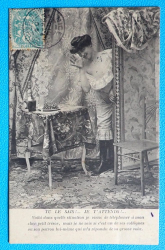 Cpa 1900 faintaisie maison - faintaisie,