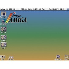 Système Amiga 1200 (jeux Whdload pour Compact Flash Ou Disque Dur 8Go)