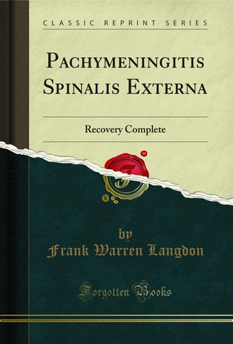 Pachymeningitis spinalis - pachymeningitis,