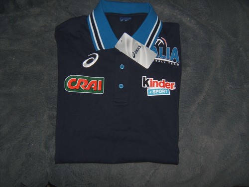 Polo neuf asics équipe - neuf,