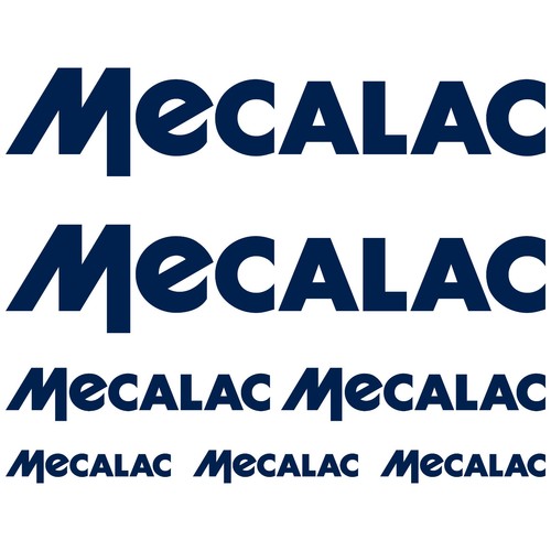 Mecalac autocollant sticker - xl,