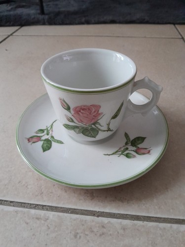 Tasse sous rose - rose,