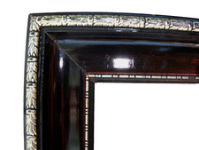 Cadre ancien en bois+verre