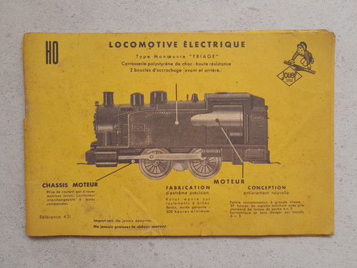 Jouef catalogue 1958 modèle - catalogue,