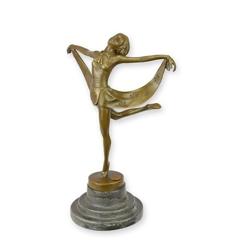 Sculpture danseuse bronze - danseuse, en