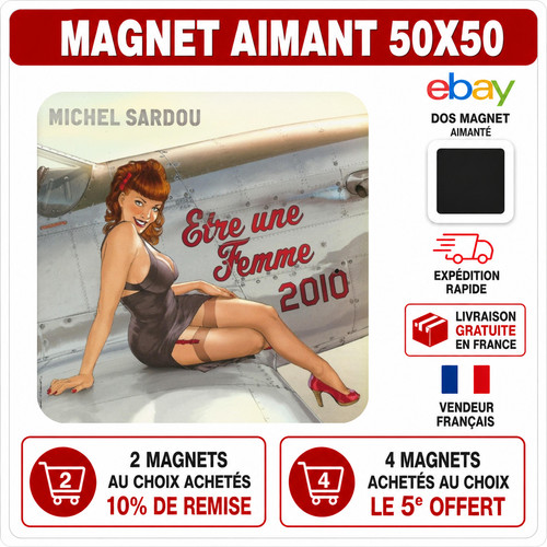 Magnet michel sardou - magnet,
