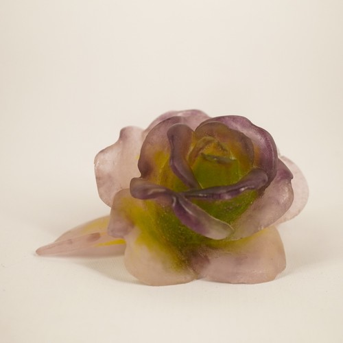Daum pate verre purple - daum,
