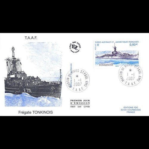 Fdc frégate tonkinois - -,