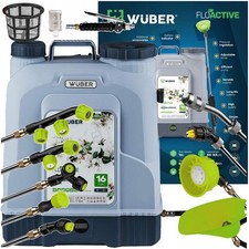 Pulvérisateur à dos WUBER 16L – 5 bars – 8Ah – 6 buses – 4,5h autonomie