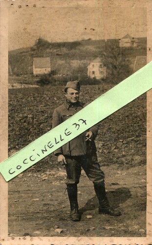 Militaire carte photo soldat - photo,