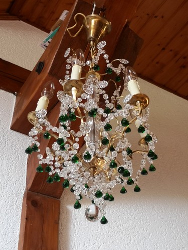 Lustre perles clochettes - lustre, À