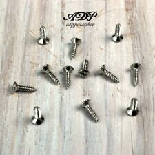 12 VIS Nickel Format Fender 3 x 12mm pour Pickguard et accastillage