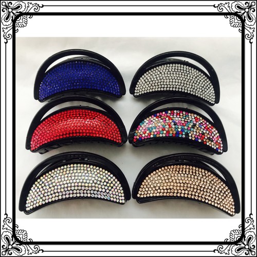 Pince cheveux diamant moyen - À,