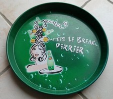 pub Plateau tôle PERRIER