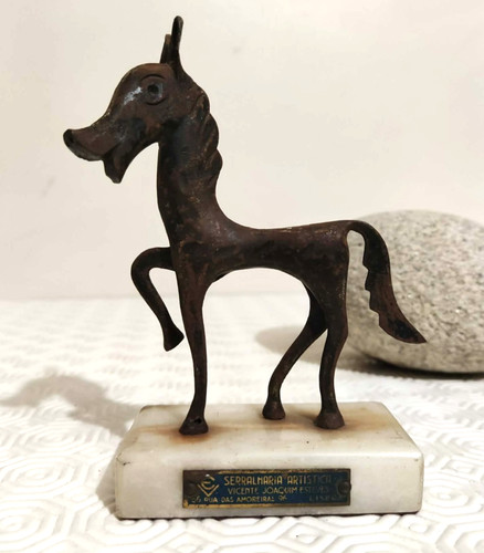 Sculpture cheval moderniste - sculpture,