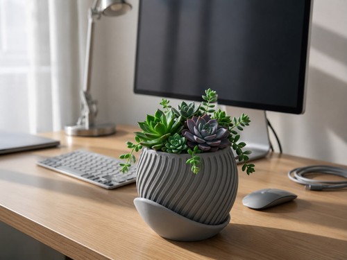 Petit pot fleurs - fleurs, de