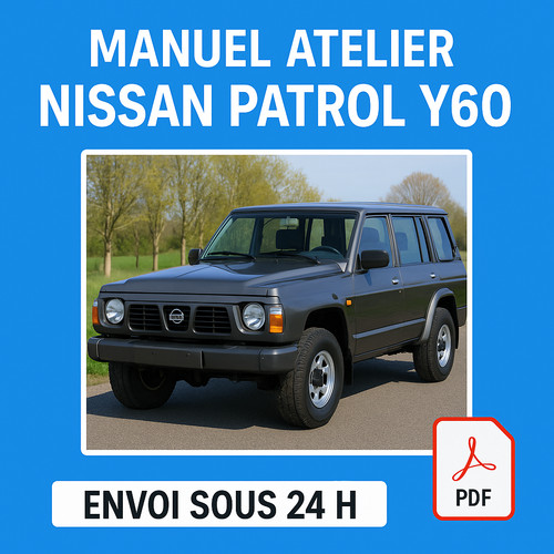 Manuel atelier nissan patrol - atelier,