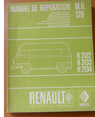 Estafette renault manuel - estafette,