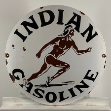 Plaque émaillée indienne