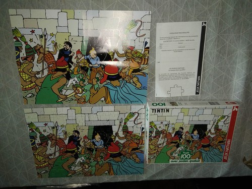 Puzzle tintin nathan 100 - -,