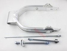 Silver Aluminium Swingarm For HONDA CHALY DAX ST50 ST70 CT70 CF50 CF70 10" Bike