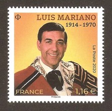 FRANCE 2020  Timbre N° 5412 Luis MARIANO NEUF ** LUXE MNH