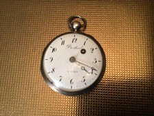 Superbe montre gousset à coq   Berthoud Argent Montre À Coq époque restauration 