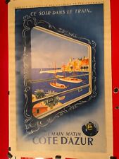 Affiche ancienne originale