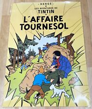 Tintin - Tintin The Sunflower Affair Cover Plastic Poster