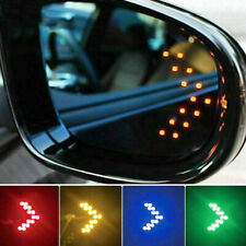 2pcs Car Side Rear View Mirror 14SMD LED Lamps Turn Signal Lights Accessories,