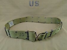 US Military LC-2 Individual Equipment Belt w/ Brass Buckle Size Large 1986 227-D