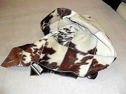 Tapis salon cuir vache - salon,