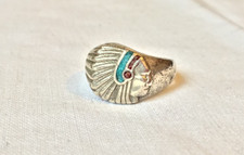 BAGUE CHEVALIERE ARGENT