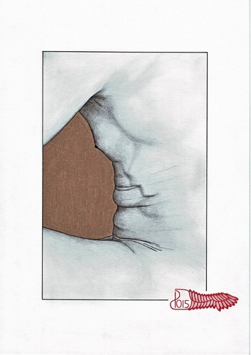 Croquis dessin art - , nu