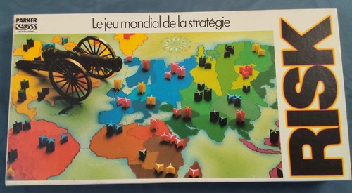 Risk jeu société parker - jeu,