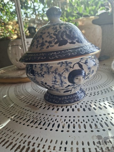 Soupiere porcelaine chinoise - porcelaine,