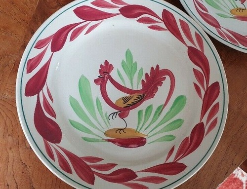 Rares assiettes plates - 4,