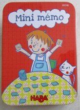 Haba Mini Memo Board Game 2-4 Players Age 4+ Complete