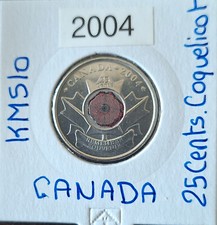 Canada 25 Cents 2004