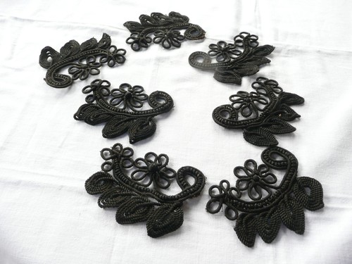Antique black twisted cotton - 7,