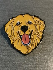 GOLDEN RETRIEVER DOG CHIEN pin